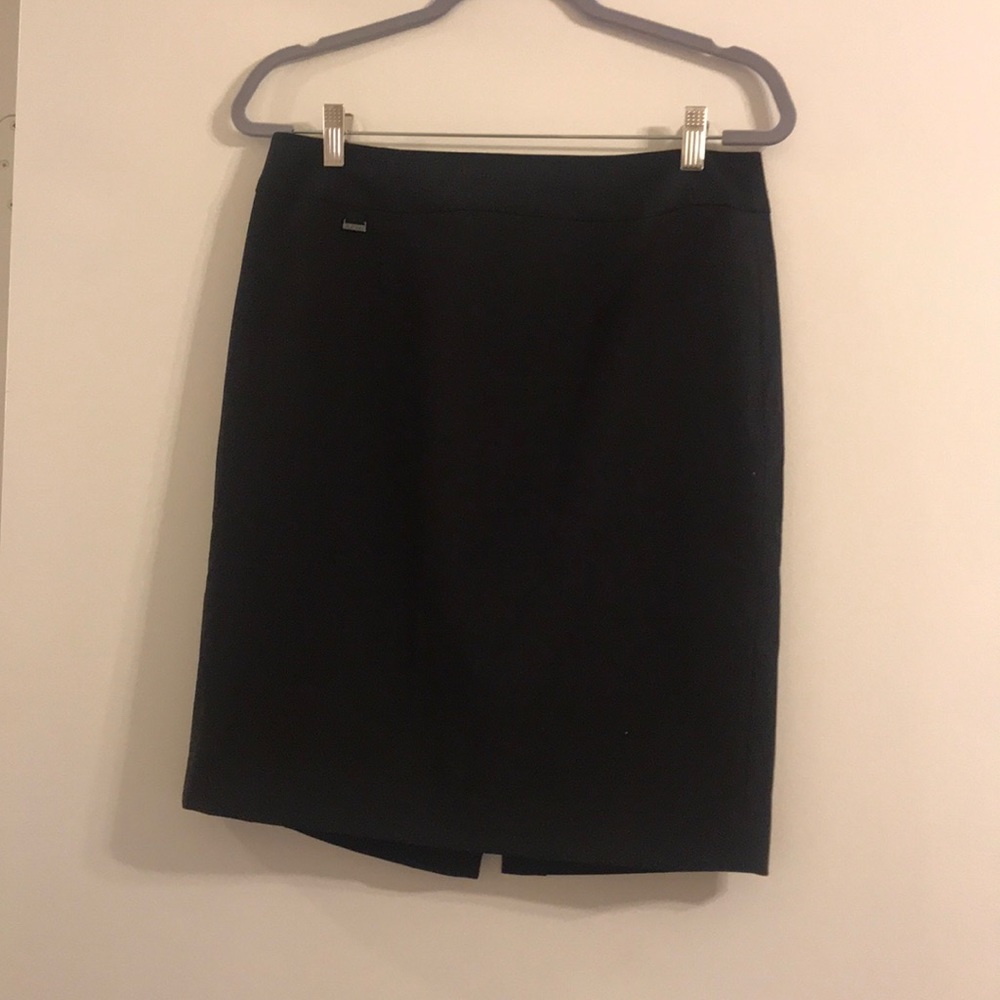 Calvin Klein black pencil skirt